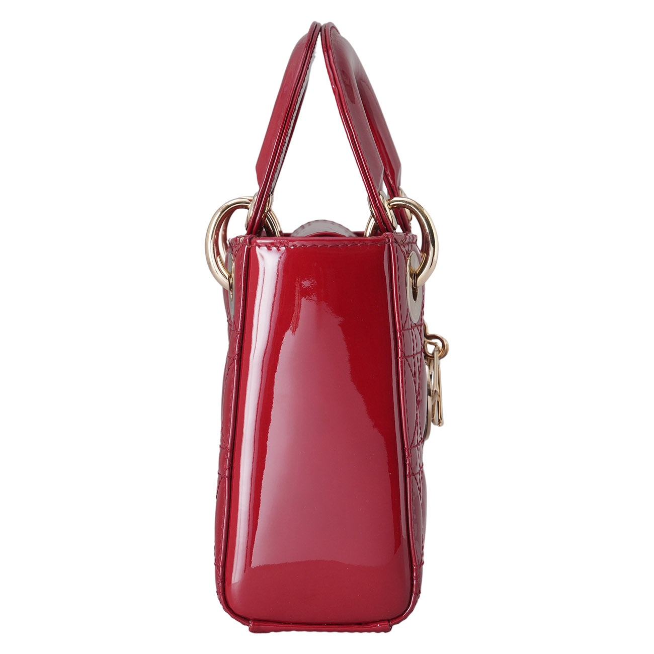 CHRISTIAN DIOR(USED)디올 레이디디올 페이던트 미니 체인백 레드